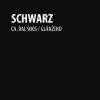 schwarz glänzend (ca. RAL9005)