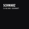 schwarz seidenmatt (ca. RAL9005)