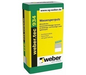 Weber Wassersperrputz